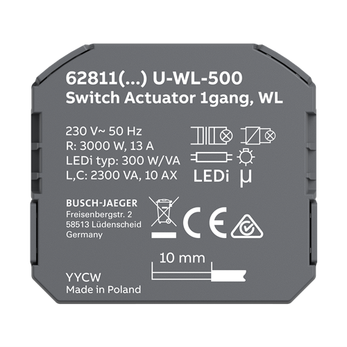 62811 U-WL-500